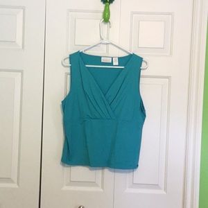 Stretch sleeveless top